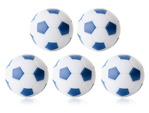 Winspeed - Kickerball 35 mm, Set weiß-blau (5 St.)