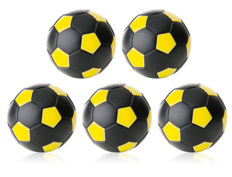 Winspeed - Kickerball 35 mm, Set schwarz-gelb (5 St.)