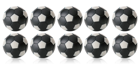 Winspeed - Kickerball 35 mm, Set schwarz-silber (10 St.)