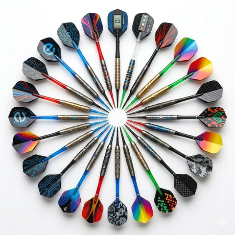 Elektronik Darts (mit Plastikspitzen)