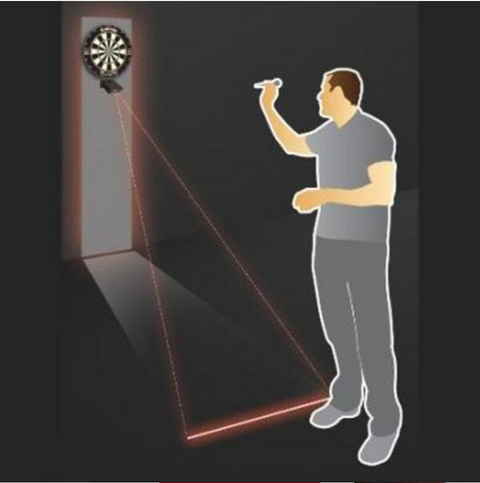 XQ MAX Laser Oche - Laser-Abwurflinie