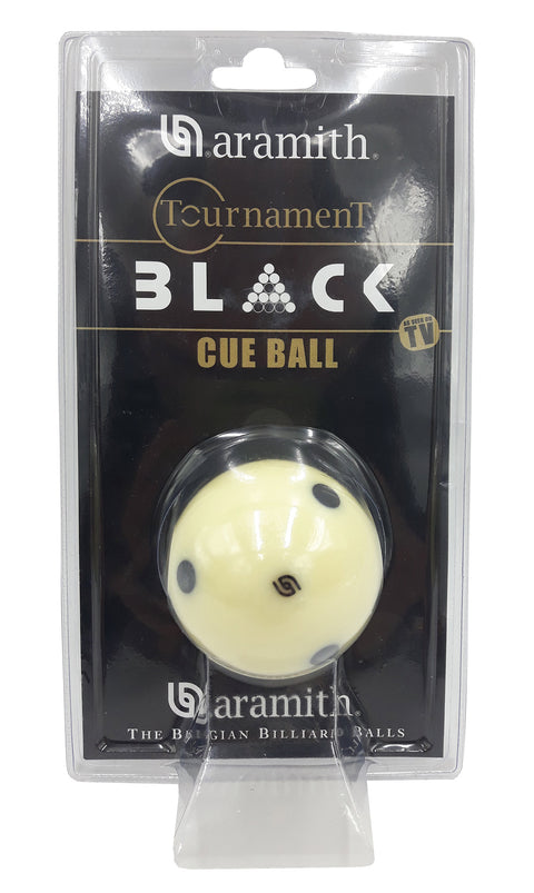 Spielball Aramith Tournament Black Dot 57,2 mm