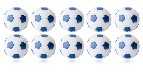 Winspeed - Kickerball 35 mm, Set weiß-blau (10 St.)