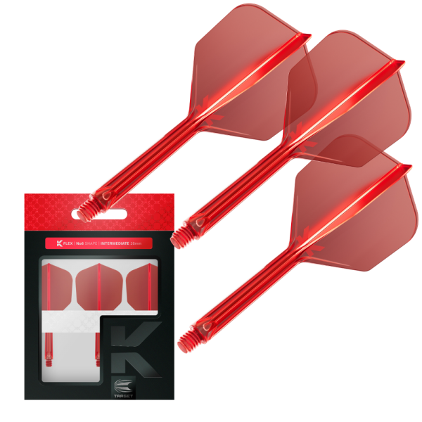 TARGET K-FLEX - ROUGE - MEDIUM - No 6 - d&#039;un seul tenant